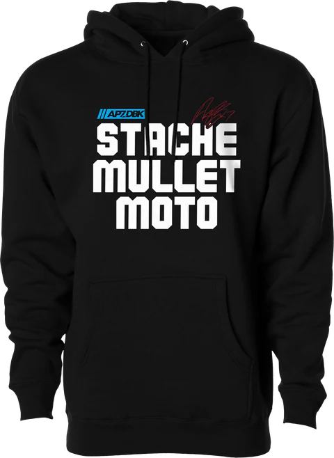 DBK Hoodie Stache Mullet Moto