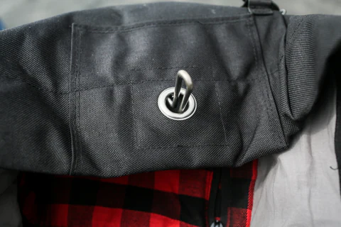 Burly Brand Mochila para Sissy Bar