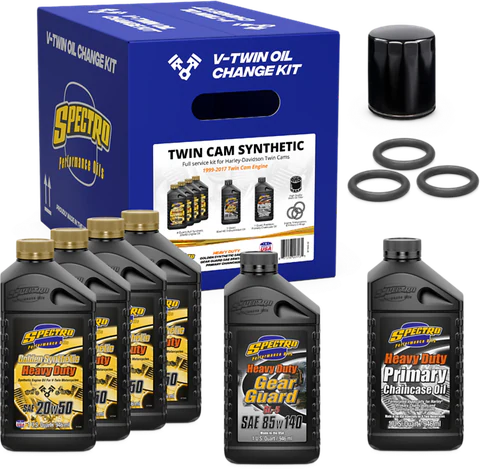Spectro Kit Completo de Cambio de Aceite V-Twin TC