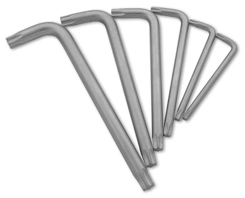 CRUZ TOOLS Juego de Llaves Torx para Moto Europea