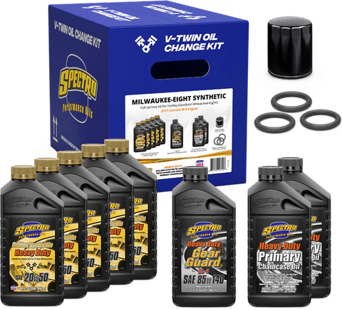 Spectro Kit Completo de Cambio de Aceite V-Twin M8