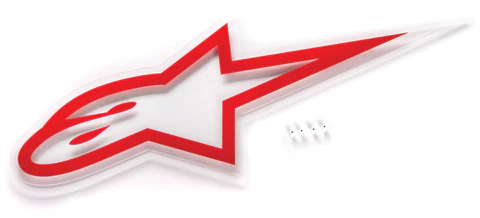 Alpinestars Logo Pared de Plexi