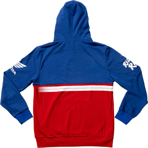D-COR Sudadera HRC Azul Marino/Roja 2X