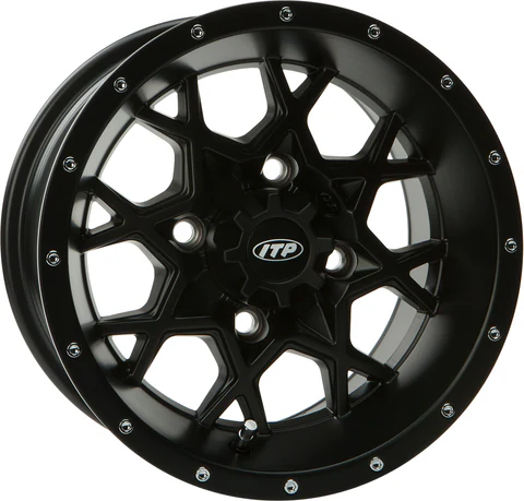 ITP Rin Hurricane 14x7 4/110 2+5 Negro